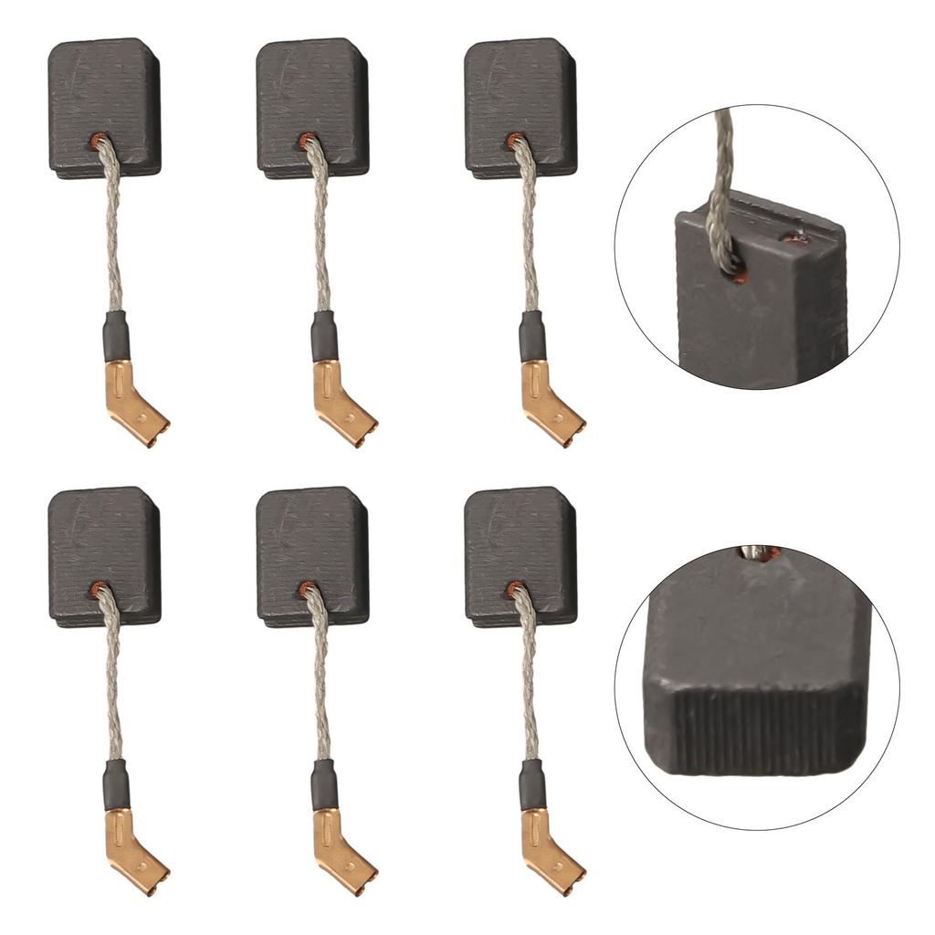 6.5mmx12mmx14mm Carbon Brushes 6Pcs For N421362/DWE4217/DWE4238