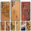 Bamboo Wooden ANIMALS phone case For Samsung Galaxy S24 S25 S23 S22 Ultra Note 10 20 Plus S20 S21 FE Cover