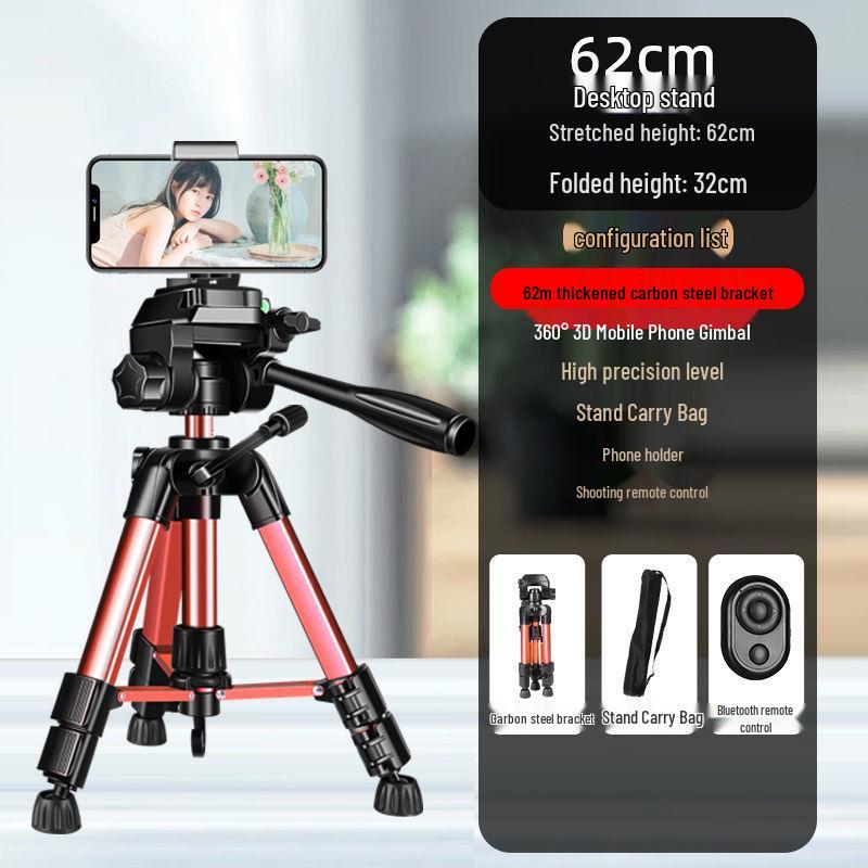 Portable Multifunctional Mini Tripod Stand for Live Streaming
