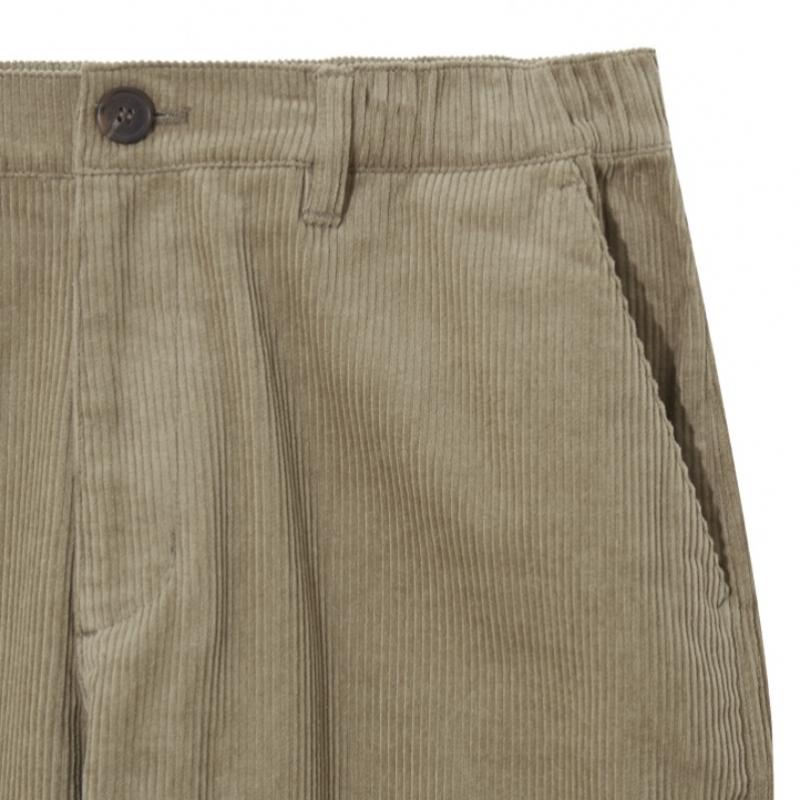 KANGOL Corduroy Basic Pants Dark Beige 4561
