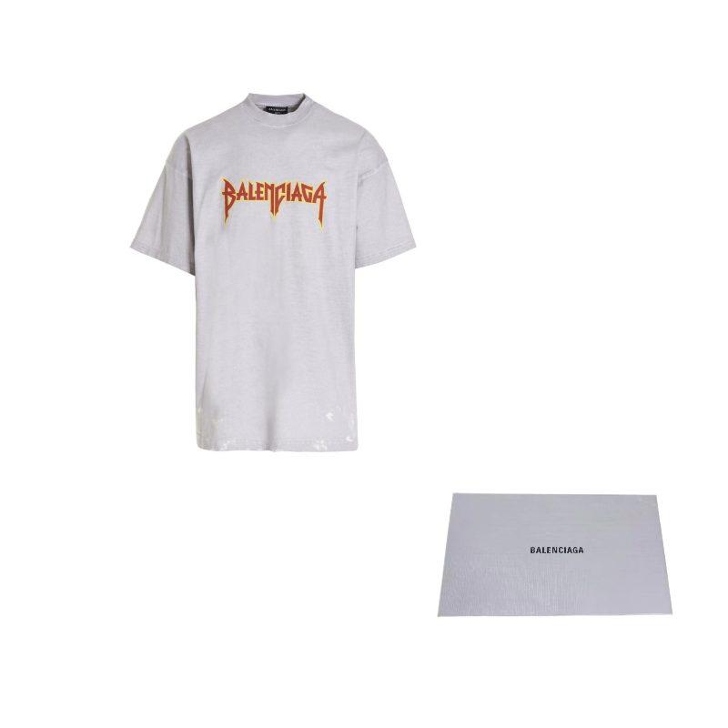 Balenciaga Metalen Vintage Oversized T-shirt 694576TMV880901