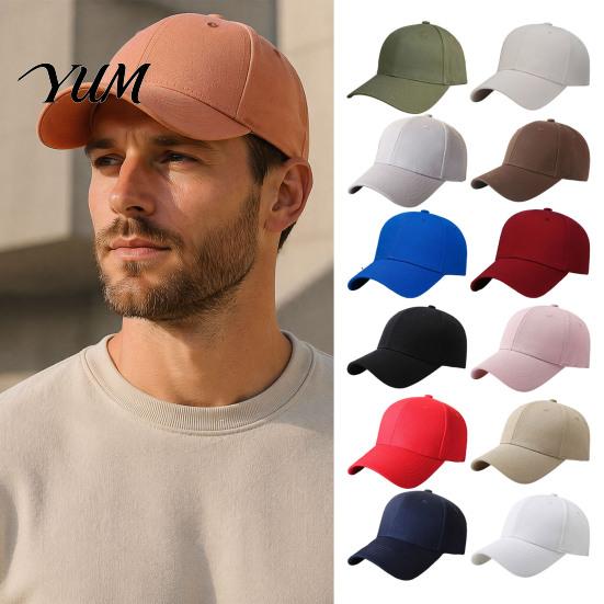 Plain Dad Hat for DIY Unisex Baseball Cap Men Women, Breathable Cotton Trucker with Adjustable Buckle, Lightweight Sun Outdoor Sports & Daily