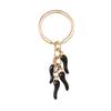 Fun Mini Chili Keyring Stylish Decorative Zinc Alloy Keychain Hanging Ornament For Keys Purses Gift