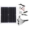 20W 18V Solar Panel Dual USB Output Outdoor Portable Mobile Phone Battery Charger