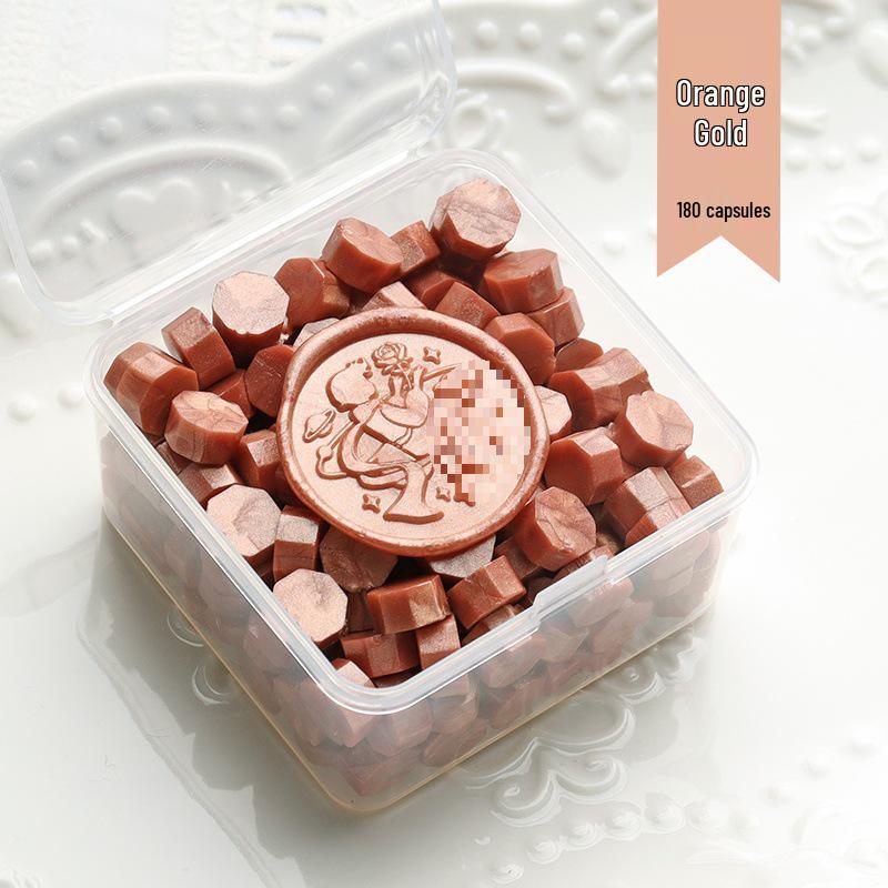 Metallic Wax Granules for Sealing Stamps: Ideal for Invitations, Envelopes & Letters.