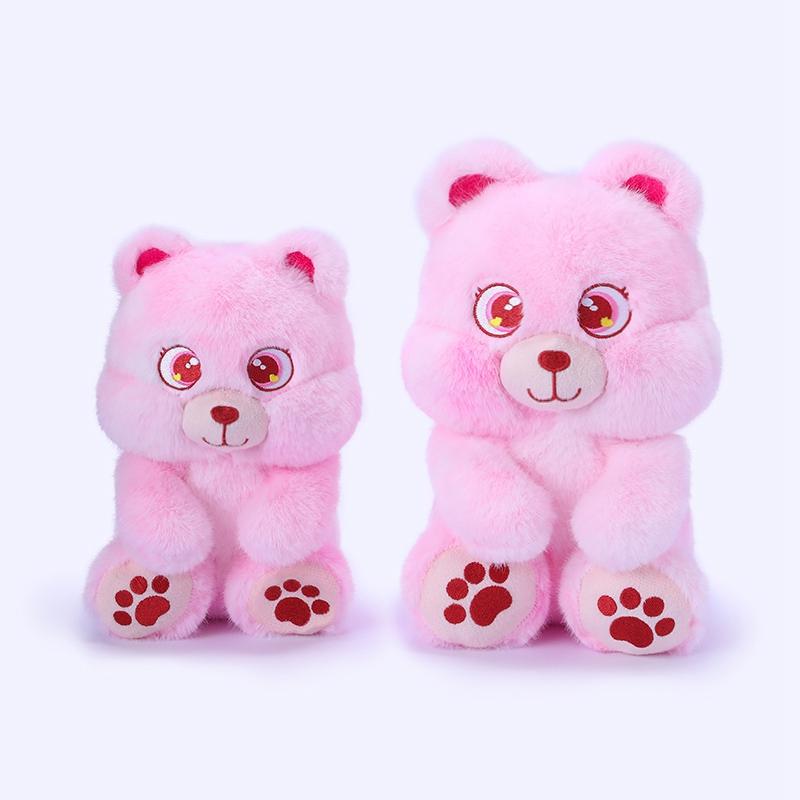 25/30CM Kawaii Cartoon Simulation Anime Stuffed Plush Toys Cute Bear Plush Toys Candy Bear Handmade Dolls Kids Festival Gifts