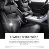 Car Detailing Leather Conditioner Wipes 40pcs Disposable Deep Cleaning Polish For Dashboard Seat Protective Surface