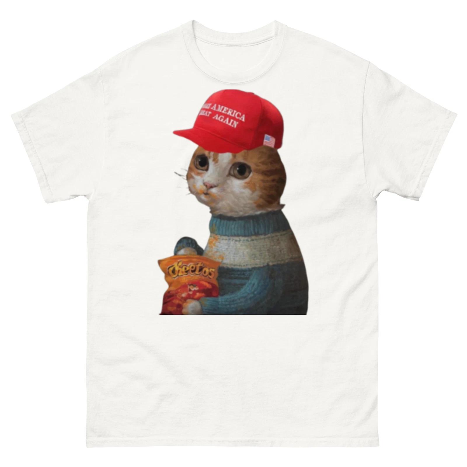 funny trump supporter cat t Shirt XL