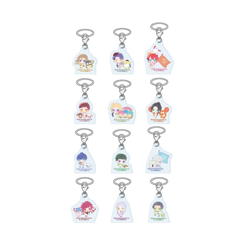 

A3 x Sanrio characters 02 A&W [Mini Character Illustration] Marker Charm Complete Set (12-Piece Box)