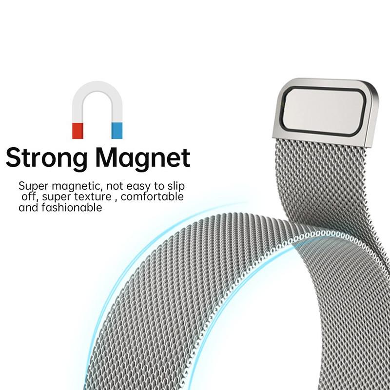 Bracelet en acier inoxydable pour Huawei Watch Fit 3 Bracelet de remplacement pour bracelet intelligent Milan Magnétique pour Huawei Fit3 Bracelet en métal