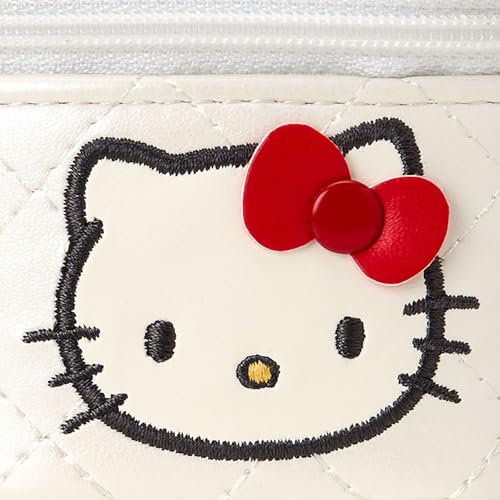 Sanrio Vanity Shaped Mini Accessory Case (Miniature Quilt) Hello Kitty White 648485