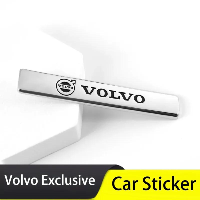 3D Metal Logo Badge Car Styling Stickers Decoration Decal For Volvo XC90 V90 V60 XC60 V40 S80 S60 S90 C40 XC40 V70 XC70 C30 C70
