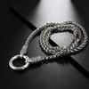 Men's Dragon Bone Chain Necklace - Minimalist Snake Bone Chain Weaving Pendant, Minimalist Necklace, Durable Chain