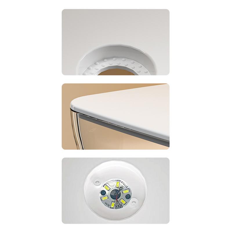 Betta Fish Tank HD Betta Aquarium Fish Bowl Small Aquarium Ornamental Aquarium Starter With LED Light For Home Offices Apartment