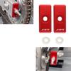 Aluminum Chain Adjuster Swingarm End Cap For HONDA XR125L XR 125L XR150L XR190L