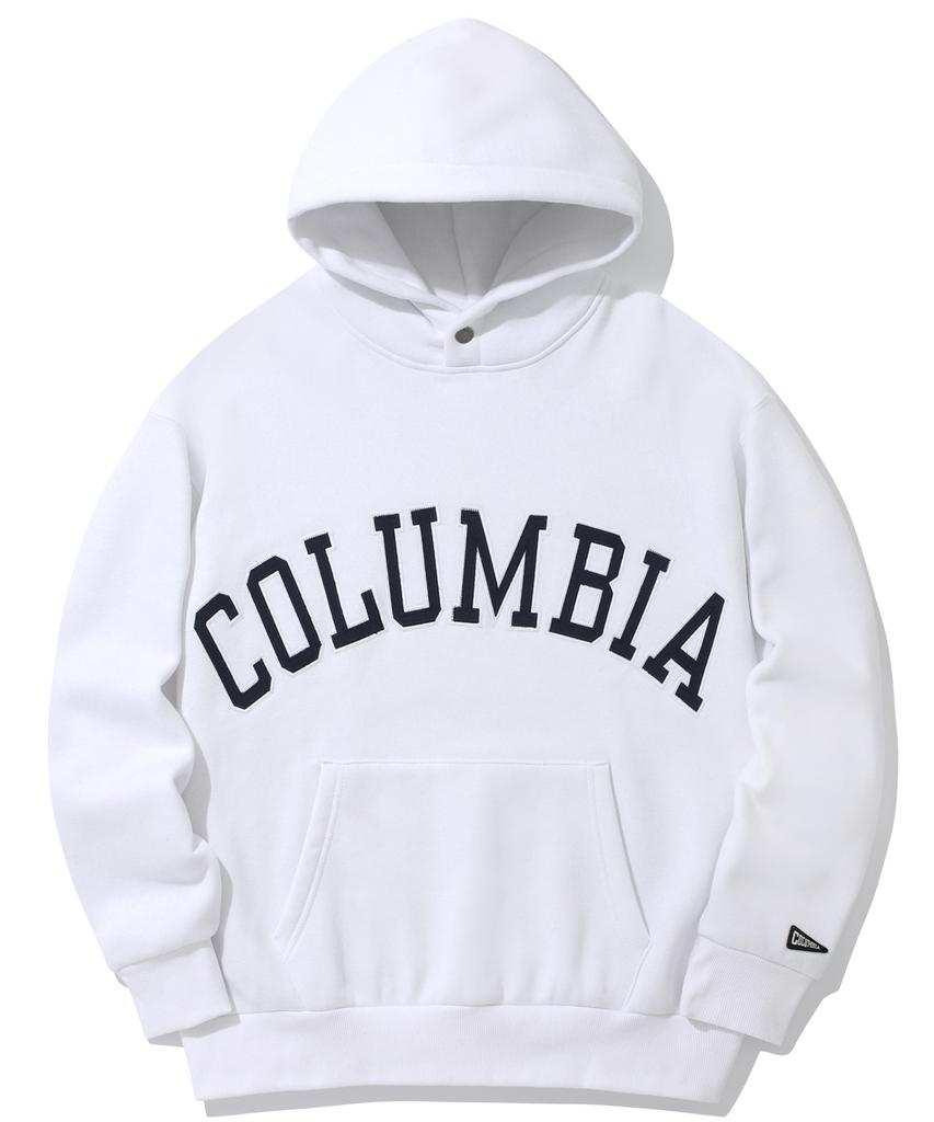 COLUMBIA Arch Over-Fit Fleece Hoodie White