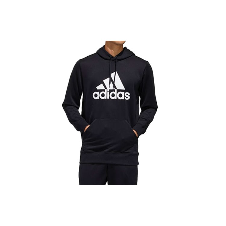Adidas Sweatshirts Men's Black Hooded Moderate Regular FM5364