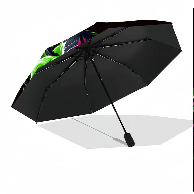Wicked Witch Design 8-Frame for Travel, camping, Casual Lightweight Portable Umbrella, Essential for every family Holidays Birthday Gift