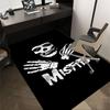 1pc Misfits Skeleton Carpet Anti Slip Polyester Floor Mat for office.Bedroom