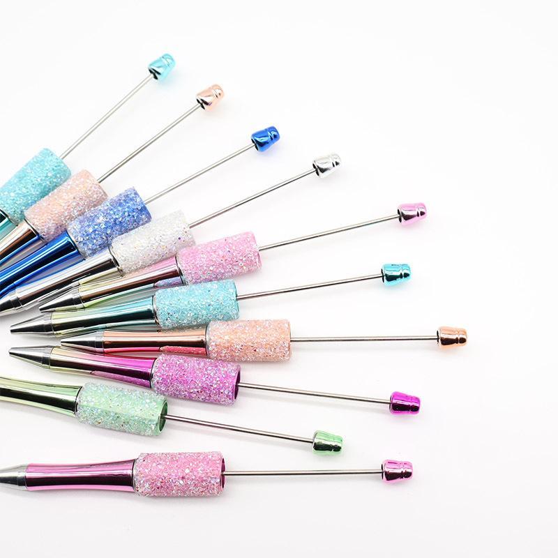 DIY Stjernehimmel Sukkerdiamant Perlepenn Håndlaget Sukkerdiamant Reklamekampanje Perlebelagte Kulepenner Skrivesaker