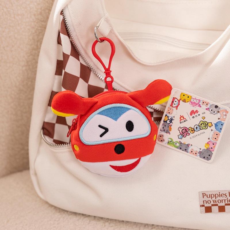 

Pleasant And Goat Big Big Wolf Super Wings The Little Pheasants Pendant Plush Headphone Bag