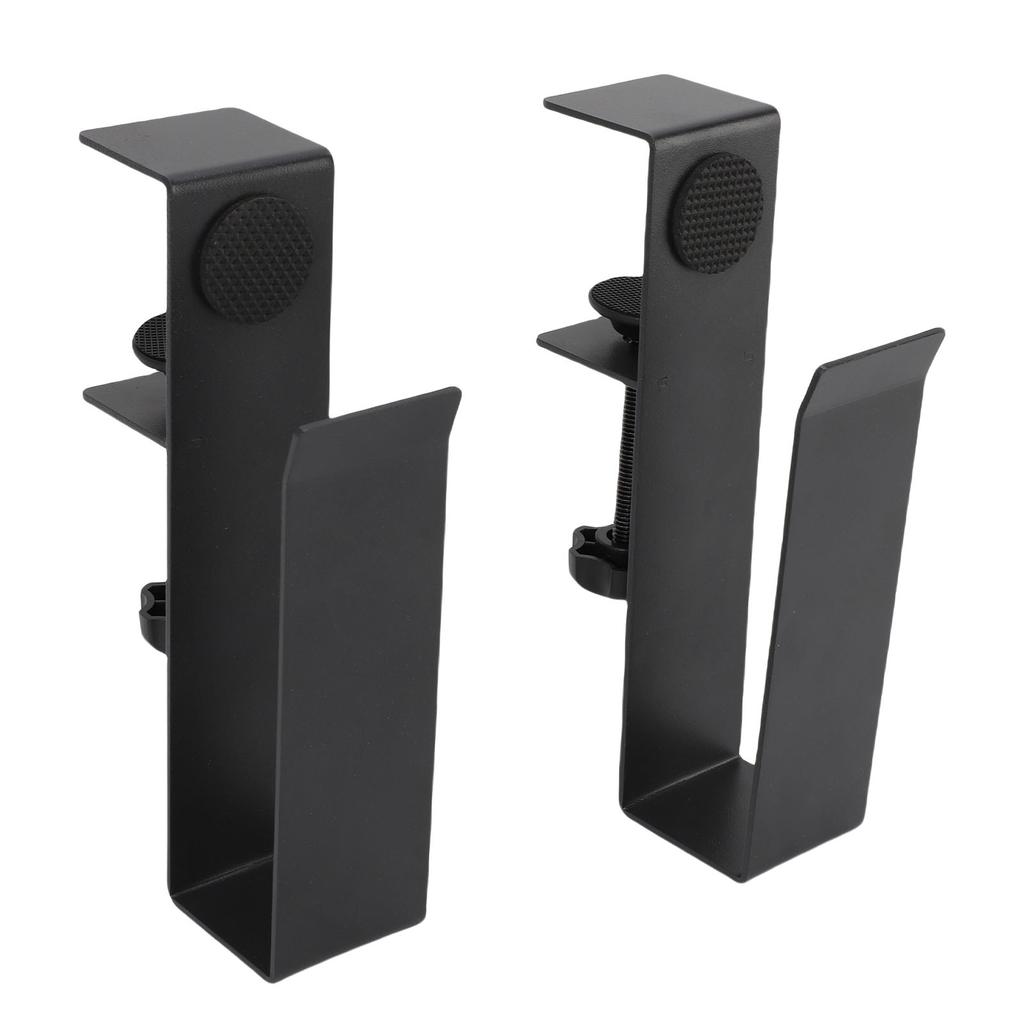 Adjustable Side Laptop Mount Desk Side Storage Organizer Laptop Holder Clamp On Table Hanging Storage for Home Office