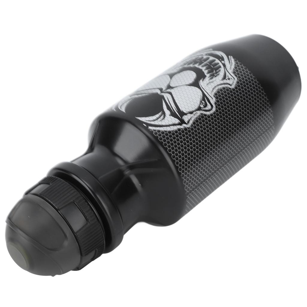 Bike Water Bottle Outdoor Squeeze Type 550ml Large Caliber PP5 Easy to Grip Cycling Sports Kettle Black