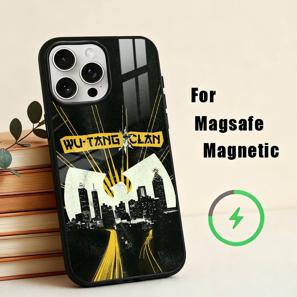 

Wu-Tang Wu T-Tang C-Clan-N U-Ultra Phone Case For iPhone17,16,15,14,13,12,11 Plus,Pro Max Magnetic For Magsafe Wireless Charging iPhone17Promax