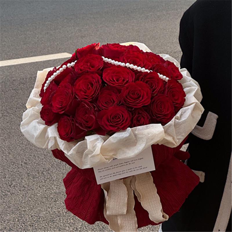 Ewiger Rosen Seifenblumenstrauß - Perfektes Geschenk für Lehrer, Freundinnen, beste Freunde, Verlobungen, Heiratsanträge und Geburtstage.