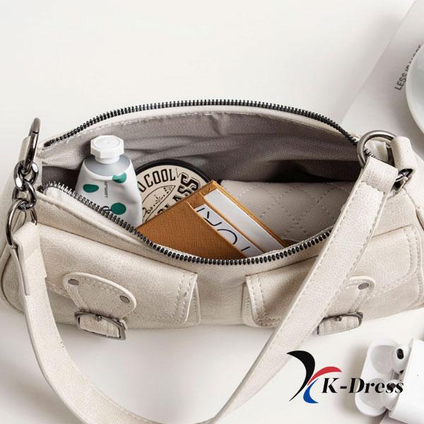 Vintage kožená kapesní crossbody taška přes rameno (3 barvy)