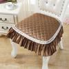 European Dining Chair Cushion Cushion For Home Thickening Chair Seat Cushions Non Slip Minimalist Fabrics Dining Table Chair Cushion Stool Cushion