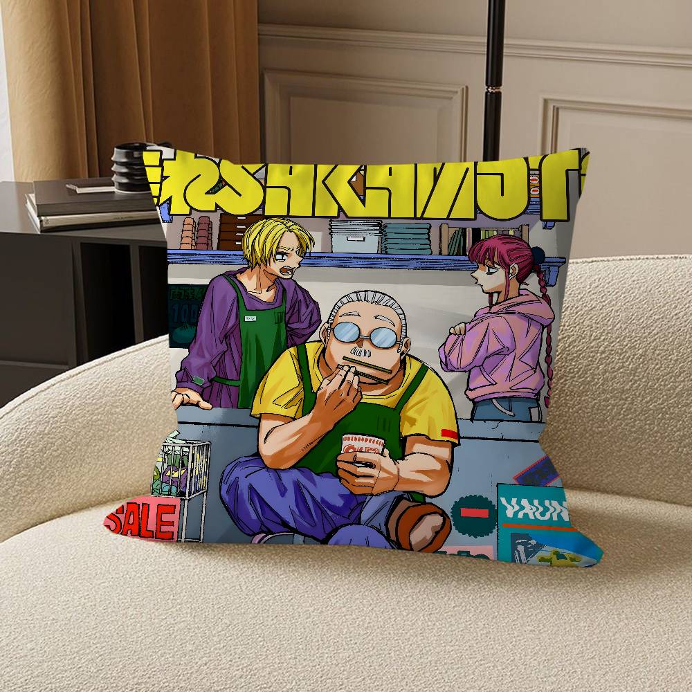 Anime S-Sakamoto-Days Personalized Pillow Cover Kids Bedroom Wild Party Decor Pillowcase Kid Birthday Shower Gift