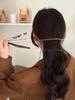 Korean Minimalist Acetate Hair Clip for Women - 2025 High-End Half Updo and Side Clip Accessory