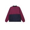 Nike Colorblock Fleece Polo Sweatshirt Men Tops Purple DJ6082-610