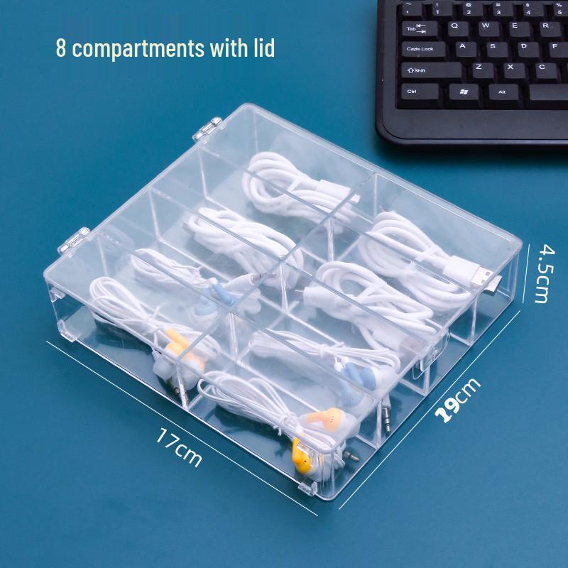 

Коробка-органайзер для кабелей с отделениями – Подставка для хранения мобильного телефона и зарядных кабелей