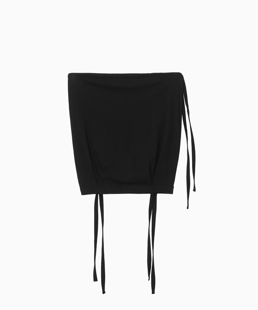 Ohesio Two-Way Shirring Sleeveless, Black