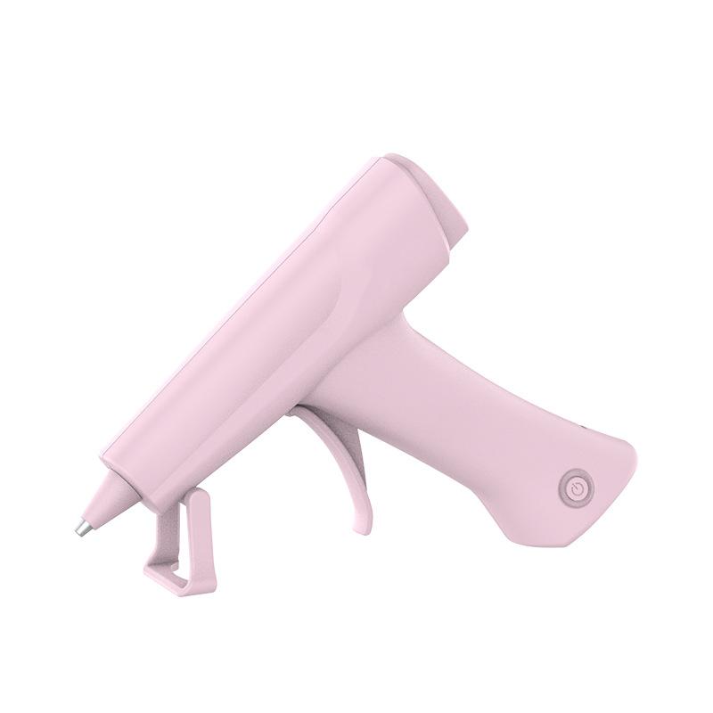 20W Mini wiederaufladbare Typ kabellose Heißschmelzklebepistole Haushalts-Industriepistolen Handwerkzeuge DIY Kunst Zuhause Schnelle Reparaturen Handwerk