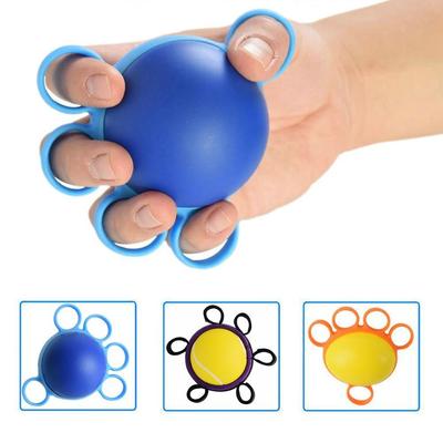 Portable Massage Rehabilitation Gym Equipment Exercise Trainer Finger Strength Finger Grip Ball Hand Gripping