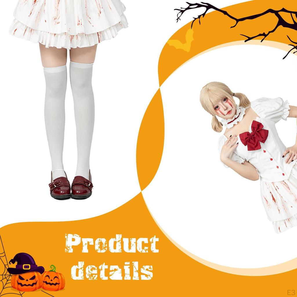 Halloween Maid Costume Outfit for Daily Wear Masquerade Birthday Dress Up