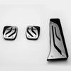 2PCS Stainless Steel + Rubber Accelerator Pedal for BMW M Series M2 (F87) M3 (F80) M4 (F82/F83) M5 (F10) M6 (F12/F13)