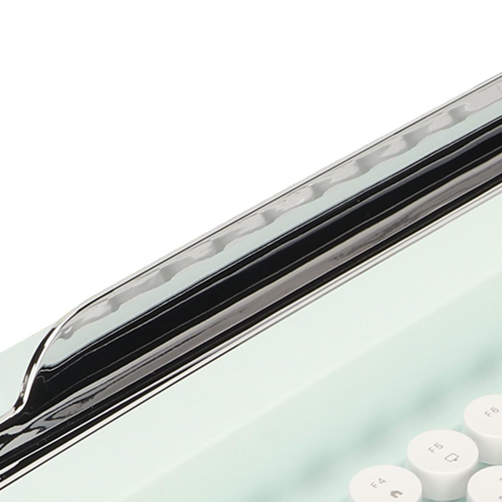 Vintage   Keyboard 86 Keys Portable Wireless Keyboard with Integrated Stand for   for   for