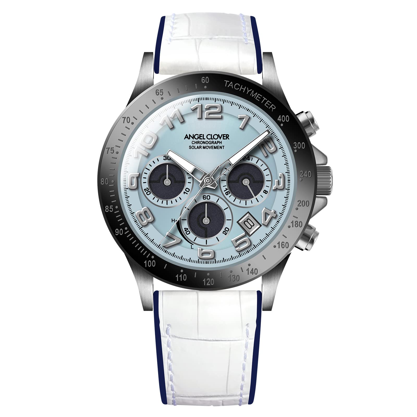 

[Angel Clover] Часы LUCE SOLAR LUS44SBU-WH мужские синие