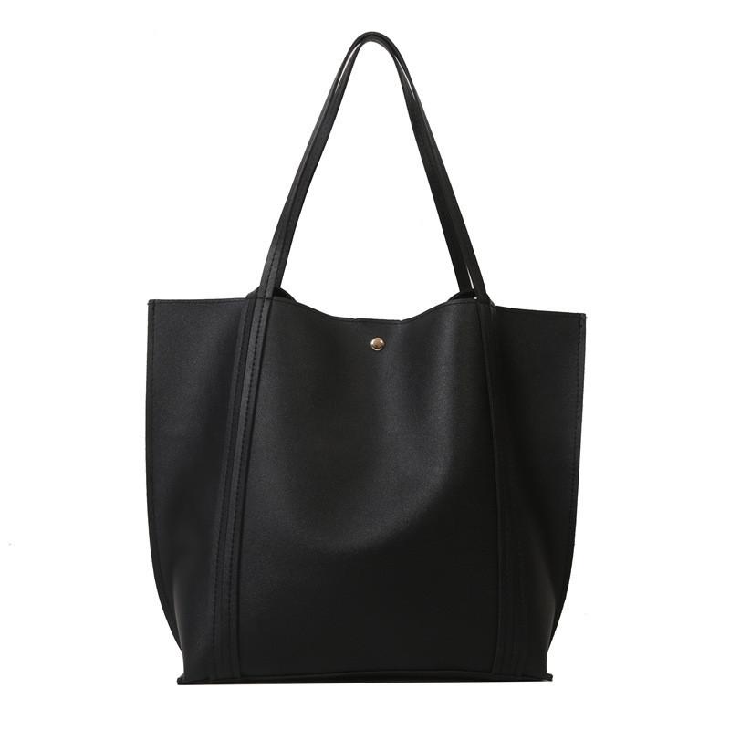 Vintage Style Large Capacity Women's Tote Bag Minimalist Design For Daily Use