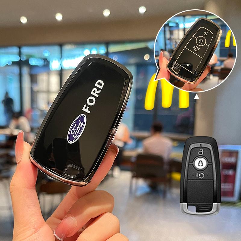 TPU Car Remote Key Case Keyless Shell Ford Fusion Mustang Explorer F150 F250 F350 EcoSport Edge S-MAX Ranger Lincoln Mondeo