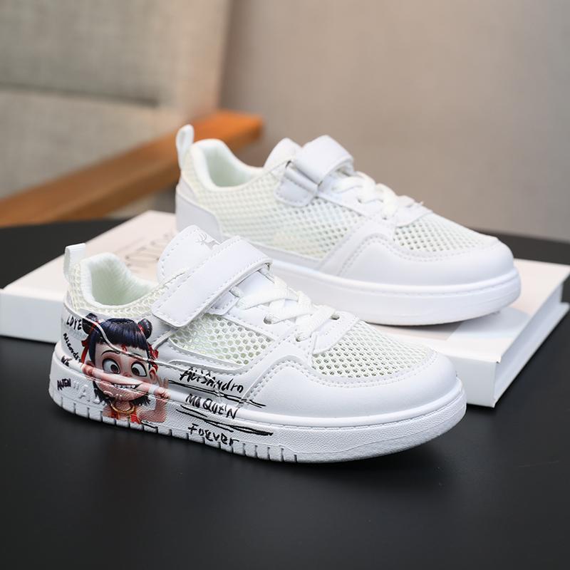 Children Sneaker Boys Casual Shoes Flat Student Walking Shoes Non-slip Girl Lightweight Sports Tennis Footwear