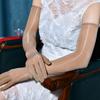 Oil Glossy Gloves Five Finger High Elasticity Seamless Transparent Silk Socks Gloves Break Up Fingers Smooth Male Aircraft