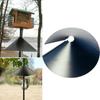 Squirrel Baffle Plastic Wrap Around Bird Feeder Guard Squirrel Proof Pole Barrier for Outdoor Garden Backyard Station Durable