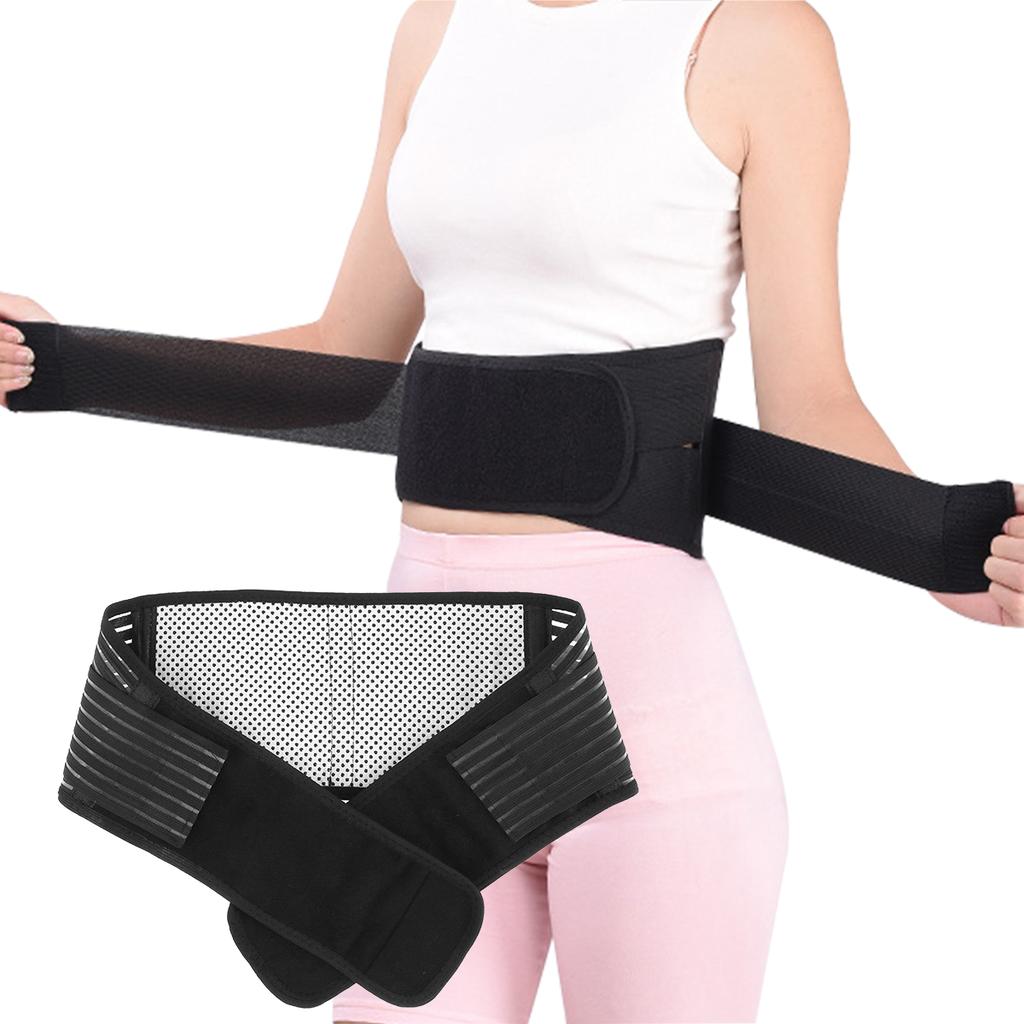 1 Pc Adjustable Back Waist Support Belt Self-Warming Comfort Lumbar Support Belts Fitness Waist Back Supports Belts for Sports