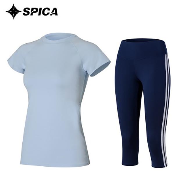 Seupika Yoga Set T-Shirt Sleeveless Leggings Spa526705