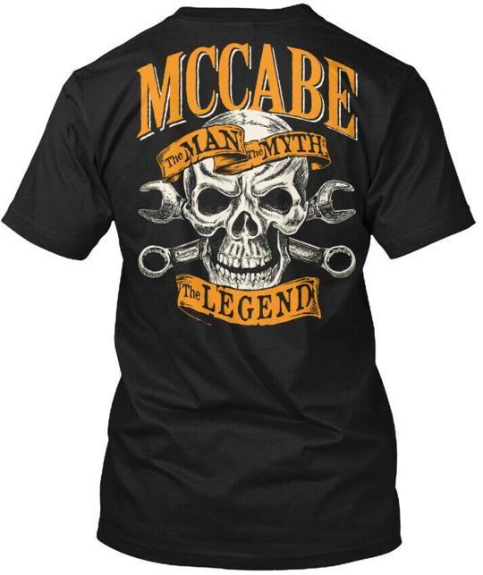 Mccabe The Man Myth Legend T-Shirt Made in the USA Size S to 5XL S